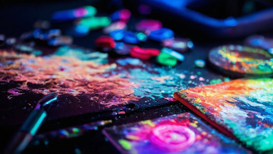 Dive into the Glow: The Beauty of Blacklight Reactive Paint